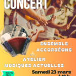 concert Ensemble Accordéons et l'Atelier Musiques Actuelles
