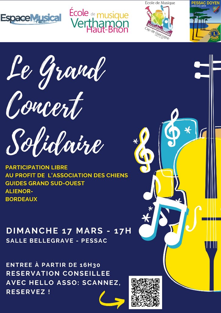 Le grand concert solidaire